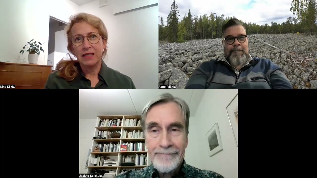 Tom Andersen Matkantekoa ja käännekohtia ja Jaakko Seikkula Dialogi parantaa -mutta miksi? Esittelyä