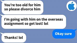 【Apple】My coworker told me to divorce my husband so SHE could take my place