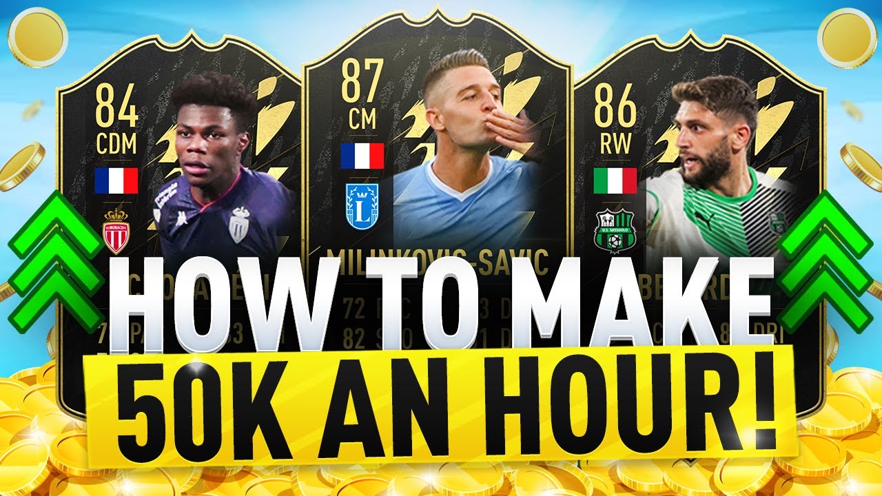 HOW TO MAKE 50K COINS AN HOUR! THE BEST CARDS TO SNIPE & SNIPING