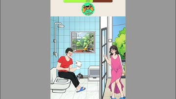 Crazy Brain Puzzle Level 31 | peed up his toilet use  Gameplay 