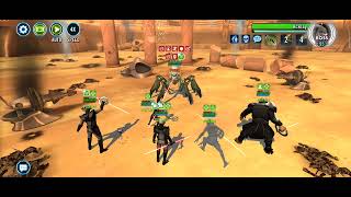 Swgoh Rote Gi Showing The Other 4 Inqs Acklay In Half The Time