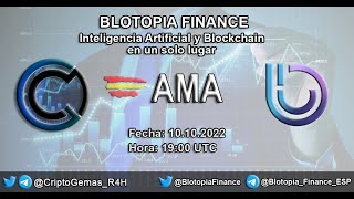 ๐ AMA con Botopia Finance en CriptoGemas: Inteligencia Artificial y Blockchain en un solo lugar โ