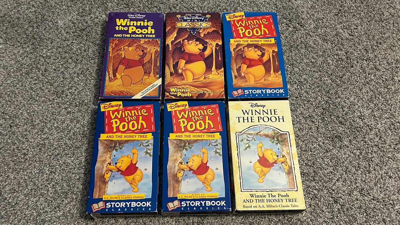 Winnie the Pooh and the Honey Tree (1966) VHS Overview: 60th