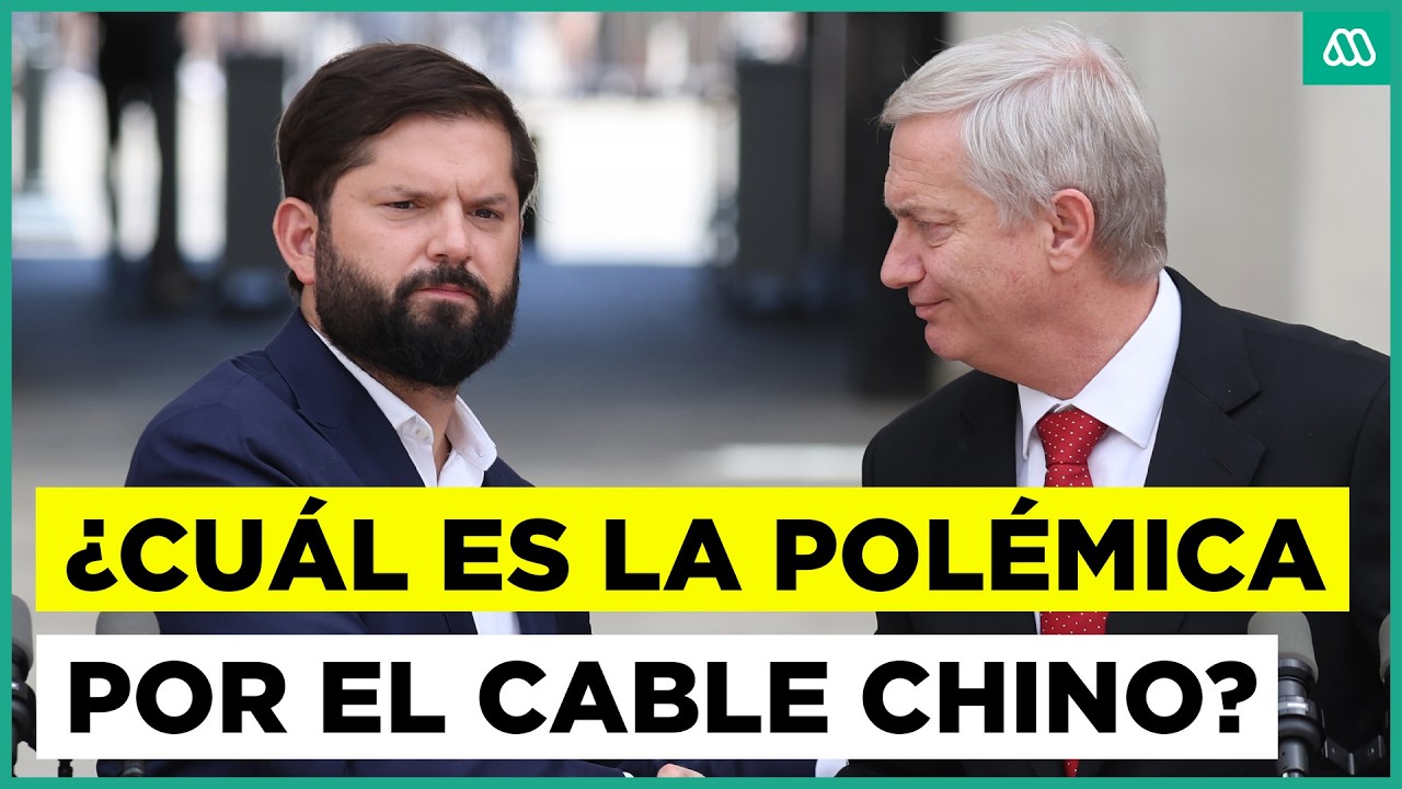 Tensión Boric-Kast: ¿Cuál es la polémica por el cable chino?