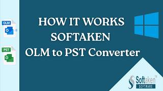 Softaken OLM Converter – Convert OLM to PST, EML, MSG, MBOX & IMAP