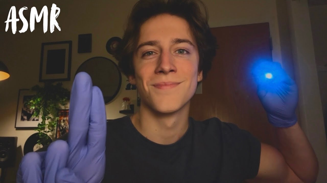 ASMR-обследование черепных нервов с использованием тихой речи