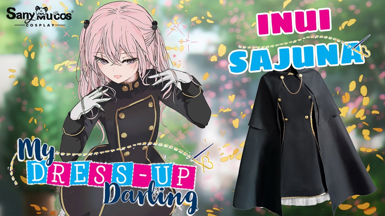 【SanyMuCos】My Dress-Up Darling Sajuna Inui Cosplay Costume Plus Size Detail Show