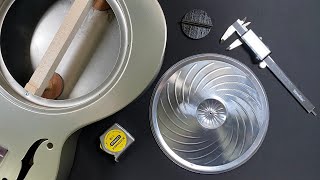 What size is the cone in a Gretsch G9201 Honey Dipper