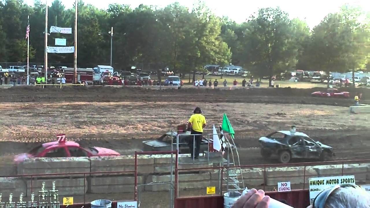 Ogemaw Fair 2010 Bump and Run Small car heat 1