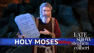 Moses Updates The Ten Commandments