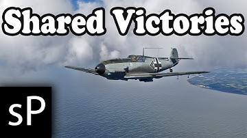 IL-2 Cliffs of Dover Online - Shared Victories (BF109 E-3 Gameplay)