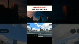 Jujutsu Kaisen Shibuya Incident arc real life location #anime #manga #anemoarchon #jaidmeel