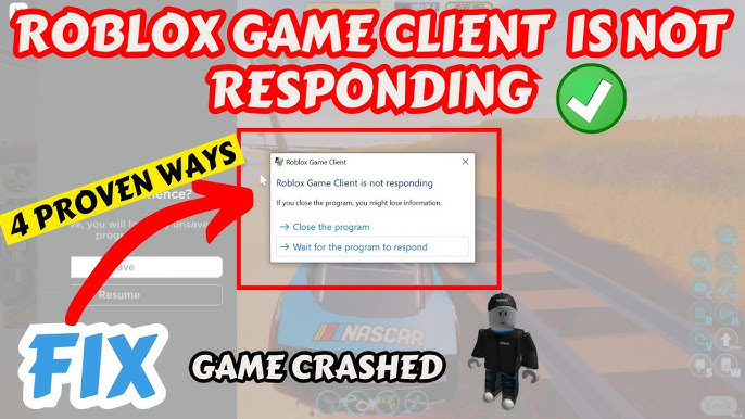 How To Fix Roblox Game Client Is Not Responding (2023!) 