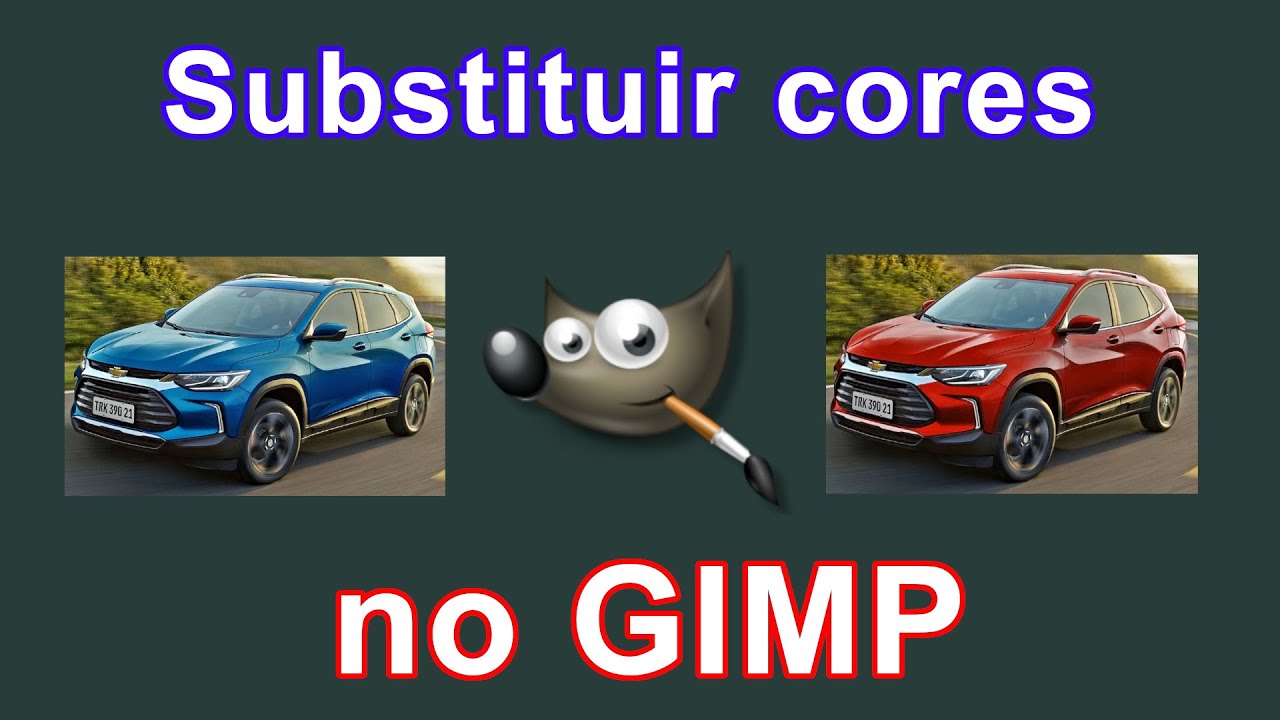 GIMP: Como mudar a cor de um objeto