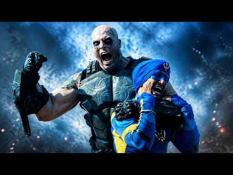 Raka Ka Punch Flying Jatt Ko Space Main Le Gaya Hui Ghamasan Ladai - : Tiger Shroff, Nathan Jones