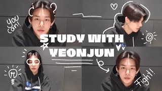 study with yeonjun (no talking, no music just rain) 📚 screenshot 2