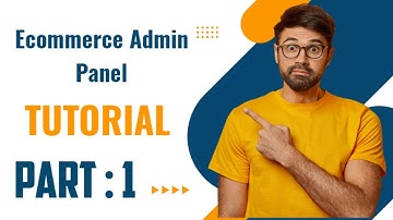 Multi Vendor Ecommerce Admin Panel  Developed By Kc Tech.Tutorial. Part 1
