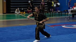 20221022 Invitationals@NTU Charlotte Shao Lin Gun 少林棍