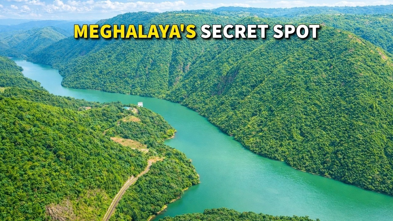 First Time at Mawphlang Dam | Shillong to Umiew River Ride + Drone Shots