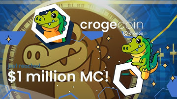 Croge Coin Review New Meme Coin On Cronos 1 Million MC In 3 Days