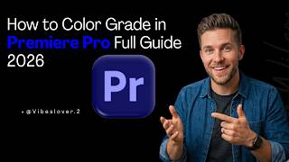 How to Color Grade in Premiere Pro Full Guide 2026