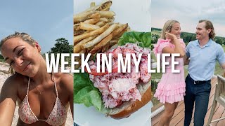 VLOG: A Week on Cape Cod, Beach Days, New Bikinis, Family Dinners, Chatham + more!