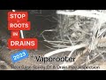 Stop Tree Roots in Drains. Vaporooter Case Study