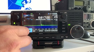 St. Petersburg VOLMET 6617 kHz copied with the brilliant Icom IC-705