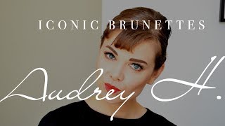 Iconic Brunettes - Audrey Hepburn in Sabrina