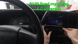 99-07 chevy/gmc truck, Climate Control Module replacement