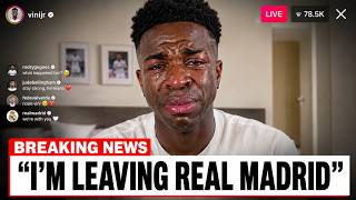 Vinicius Breaks Silence on Real Madrid Future Ahead of World Cup #brasil #viniciusjr #realmadrid