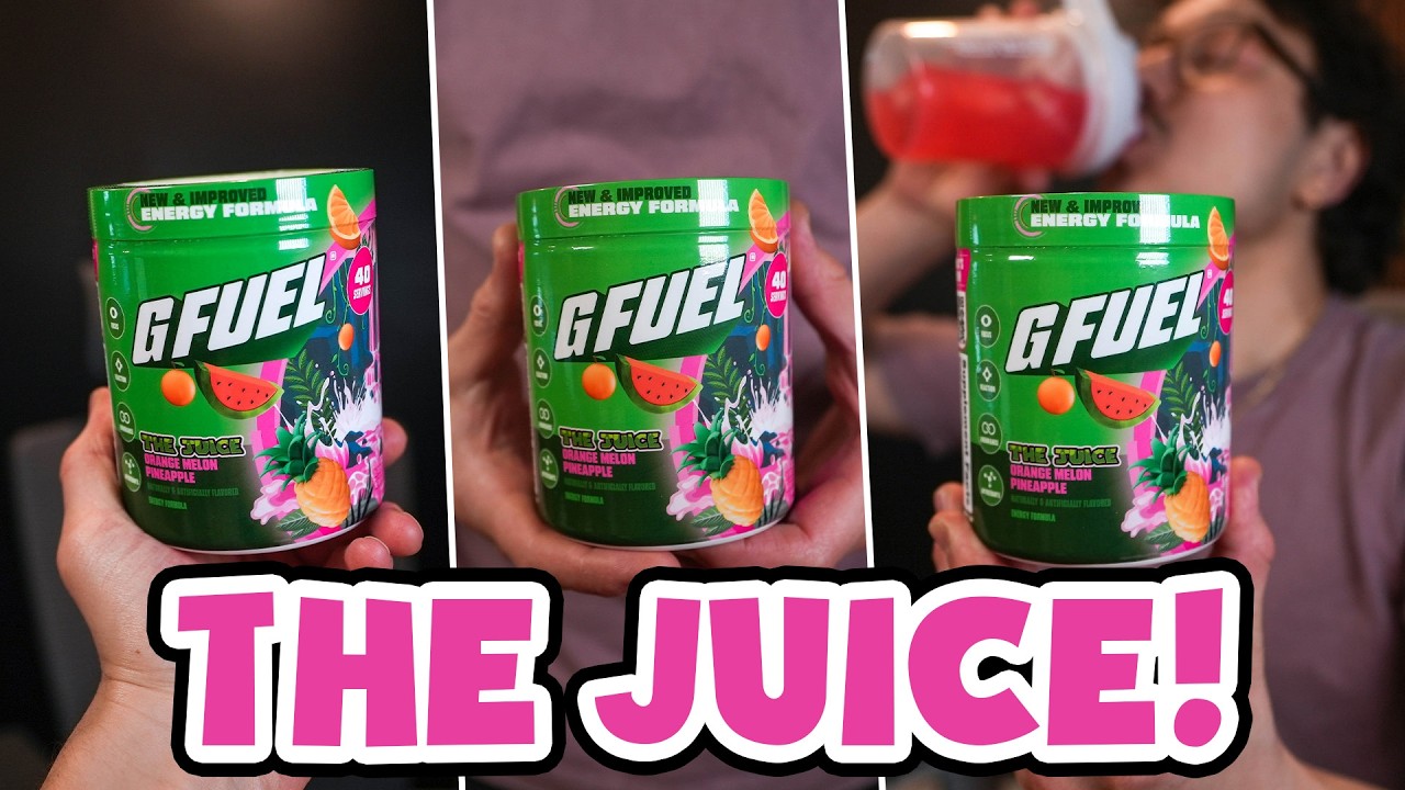 КОРОЛЬ вернулся! — Дегустация вкусов GFUEL Juice 2.0!