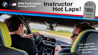 Instructor Hot Laps at the BMW Performance Center in a G80 BMW M3!  (RIP Tires)