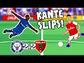 🔵KANTE SLIP! MARTINELLI GOAL!🔴 (Chelsea vs Arsenal 2-2 -the cartoon! Goals highlights Luiz Red 2020)