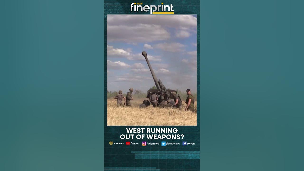 WION Fineprint: West running out of weapons? | WION Shorts
