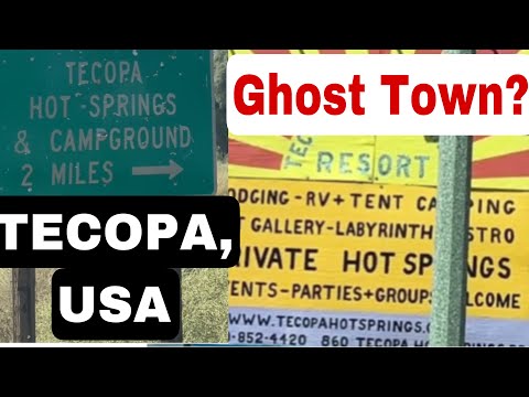 Is TECOPA, USA a Ghost Town? ? Let’s find out! #Tecopa #places #adventure #life #lasvegas