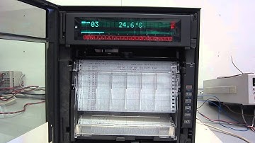 YOKOGAWA 4375024 Industrial use chart recorder   μRS1800 series　動作確認