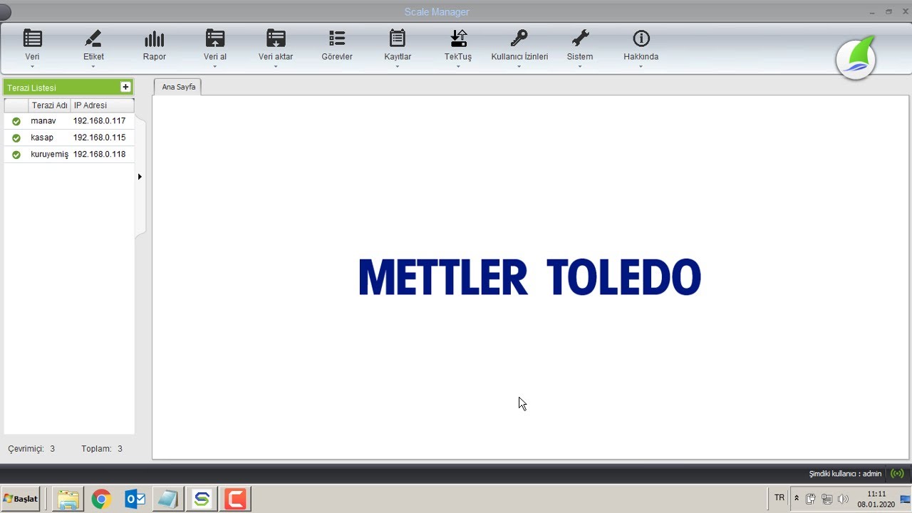 Mettler Toledo Scale Manager bPro Kurulum YouTube