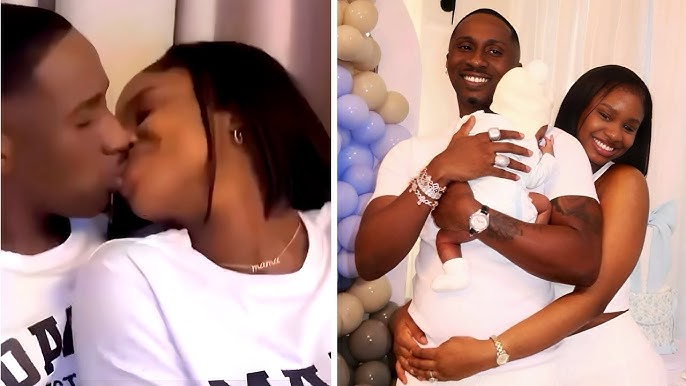 Wow! Juma Jux Made Priscilla Ojo Cry As They Celebrate Their Son Rakeem