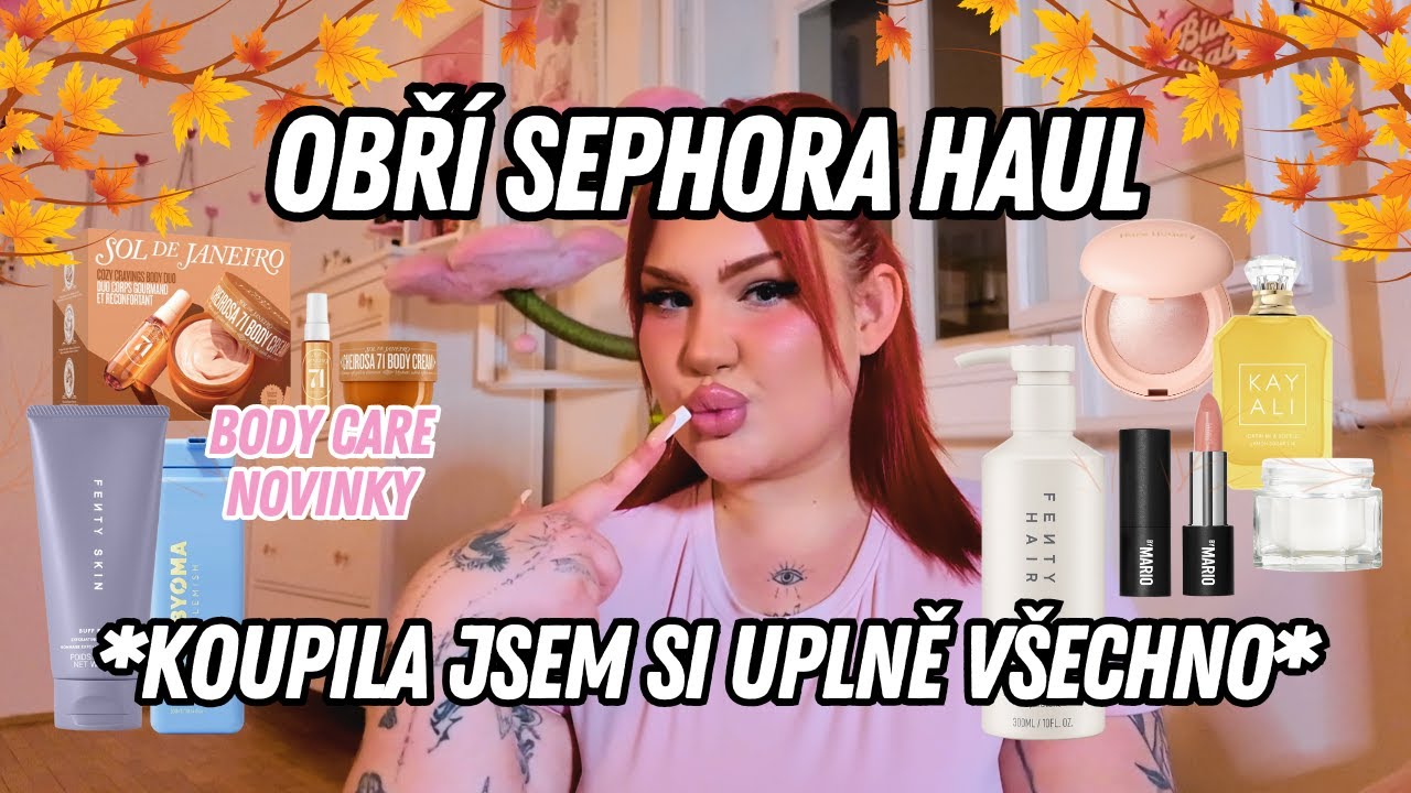 terapie nakupováním....aka OBŘÍ SEPHORA HAUL | SugarDenny