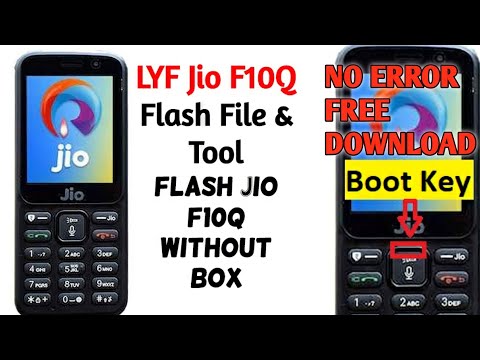 Jio F10Q Flashing Error Fix. Pin Password Remove. Hang On Logo Fix