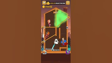 🔥home pin (hard level 515) mobile game/pull the pin home pin Game|| #shorts