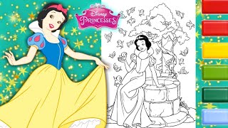Snow White Coloring Page #7 | ๐๐๐Disney Princess Snow White Coloring Book page Snow White Coloring Page #7 | ๐๐๐Disney Princess Snow White Coloring Book page