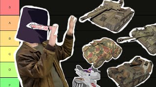 The War Thunder Rat Tank Tier List Part 2 - Feat.  @theallmightyego6756