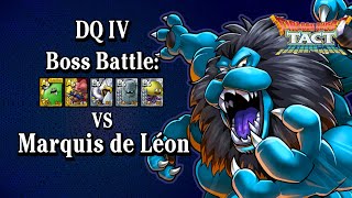 Boss Battle: Marquis de Léon using Budget Team! - Dragon Quest Tact