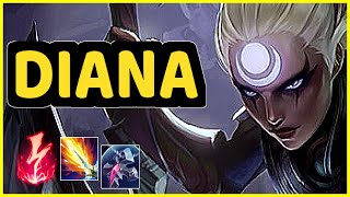 DIANA VS LEBLANC MID GAMEPLAY