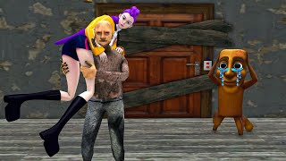 Grandpa x Tung Tung Sahur vs evil Rumi Kpop Demon Hunter | Sad Love Story. Funny Horror