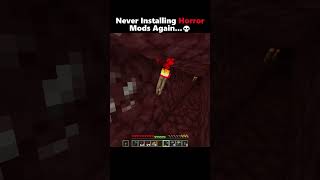 Never Installing Horror Mods Again... #usa #minecraft