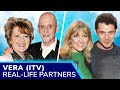 VERA Cast Real Life Partners  Brenda Blethyns Late Marriage Kenny Doughtys Divorce  New Love