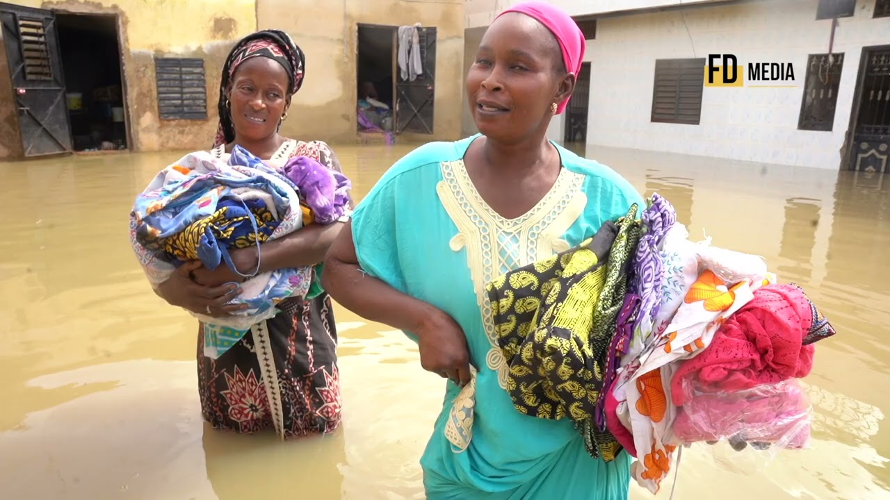 Inondations à Touba: Plusieurs quartiers sous les eaux... (première partie)